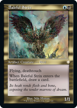 Baleful Strix - The Brothers' War Commander Spoiler