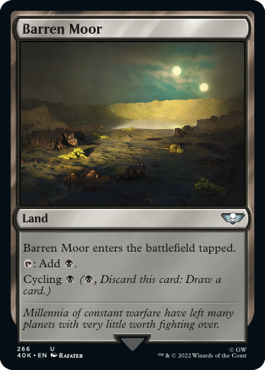 Barren Moor - Warhammer 40000 Commander Spoiler