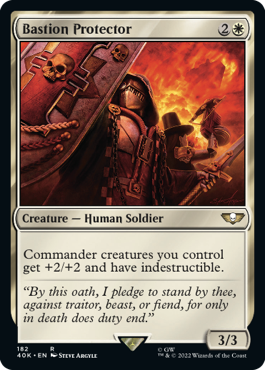 Bastion Protector - Warhammer 40000 Commander Spoiler