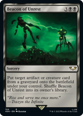 Beacon of Unrest - Warhammer 40000 Commander Spoiler