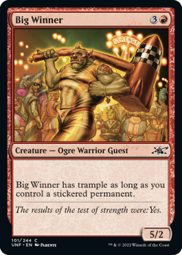 Big Winner - Unfinity Spoiler