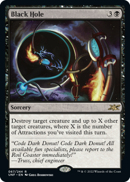 Black Hole - Unfinity Spoiler