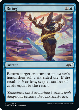 Boing! - Unfinity Spoiler