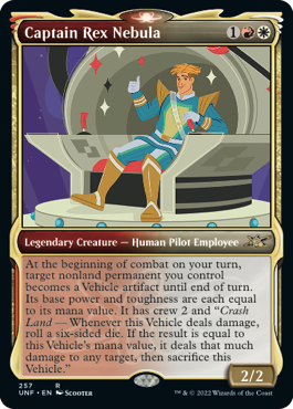 Captain Rex Nebula (Variant) - Unfinity Spoiler