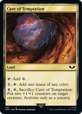 Cave of Temptation - Warhammer 40000 Commander Spoiler