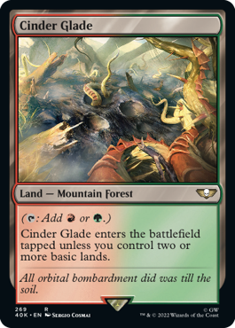 Cinder Glade - Warhammer 40000 Commander Spoiler