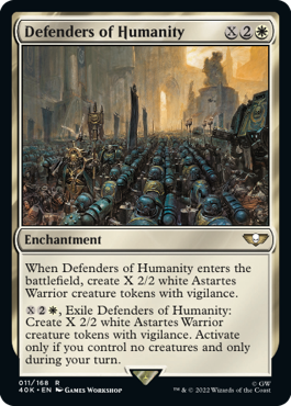 Defenders of Humanity - Warhammer 40000 Commander Spoiler