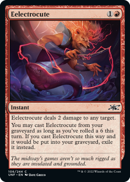 Eelectrocute - Unfinity Spoiler