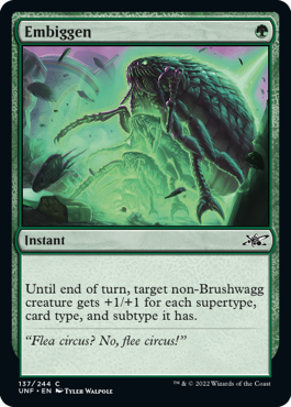 Embiggen - Unfinity Spoiler