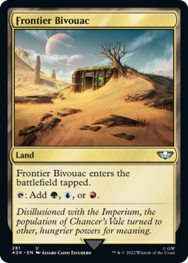 Frontier Bivouac - Warhammer 40000 Commander Spoiler