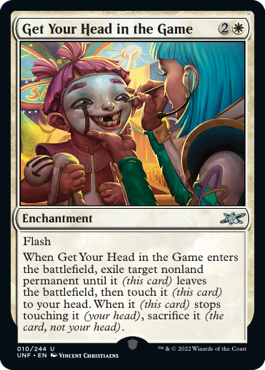 Get Your Head in the Game - Unfinity Spoiler