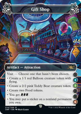 Gift Shop 1 - Unfinity Spoiler