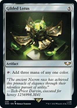 Gilded Lotus - Warhammer 40000 Commander Spoiler