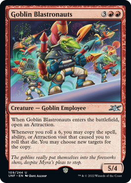 Goblin Blastronauts - Unfinity Spoiler