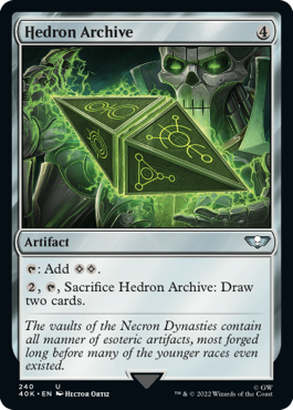 Hedron Archive - Warhammer 40000 Commander Spoiler