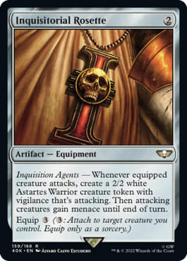 Inquisitorial Rosette - Warhammer 40000 Commander Spoiler