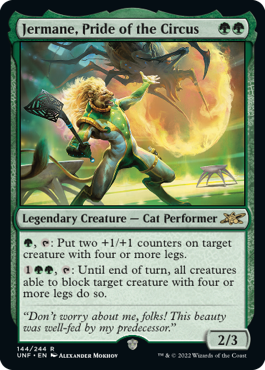 Jermane, Pride of the Circus - Unfinity Spoiler