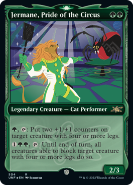 Jermane, Pride of the Circus (Variant) - Unfinity Spoiler