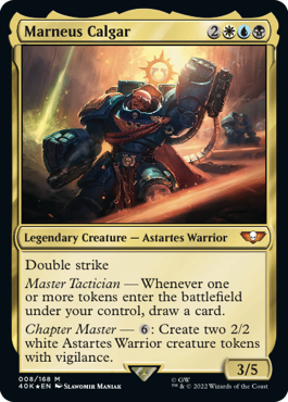 Marneus Calgar - Warhammer 40000 Commander Spoiler