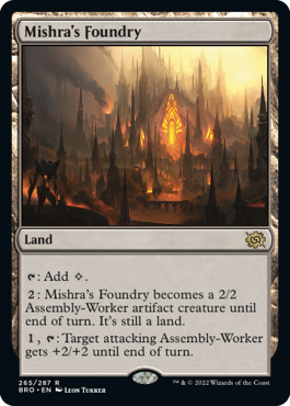 Mishra's Foundry - The Brothers' War Spoiler