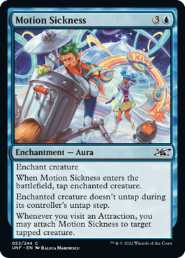 Motion Sickness - Unfinity Spoiler