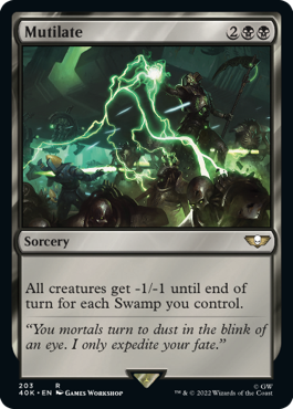 Mutilate - Warhammer 40000 Commander Spoiler