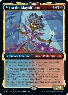 Myra the Magnificent (Variant) - Unfinity Spoiler