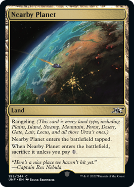 Nearby Planet - Unfinity Spoiler