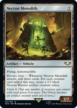 Necron Monolith - Warhammer 40000 Commander Spoiler