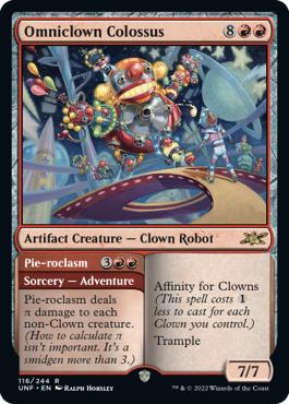 Omniclown Colossus - Unfinity Spoiler