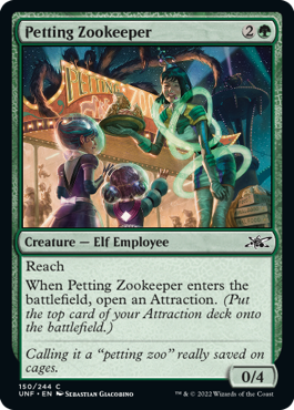 Petting Zookeeper - Unfinity Spoiler