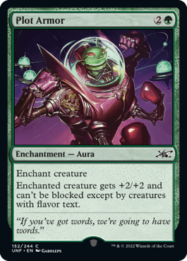 Plot Armor - Unfinity Spoiler