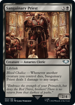 Sanguinary Priest - Warhammer 40000 Commander Spoiler