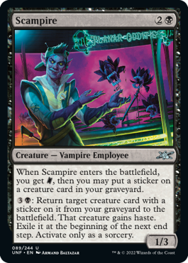 Scampire - Unfinity Spoiler