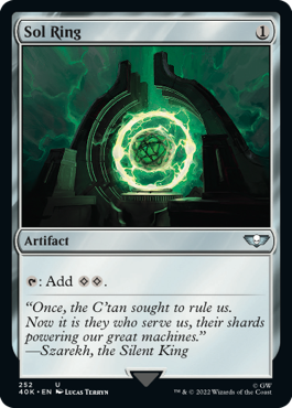 Sol Ring 4 - Warhammer 40000 Commander Spoiler