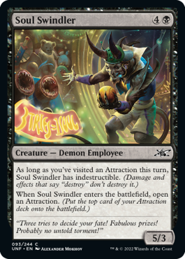 Soul Swindler - Unfinity Spoiler