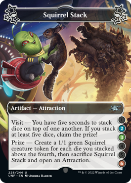 Squirrel Stack 1 - Unfinity Spoiler