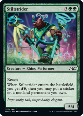 Stiltstrider - Unfinity Spoiler