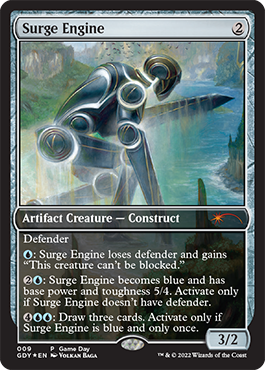Surge Engine (Variant) - The Brothers' War Spoiler
