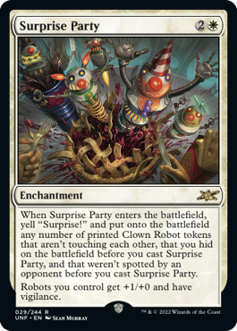 Surprise Party - Unfinity Spoiler