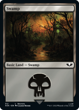 Swamp 2 - Warhammer 40000 Commander Spoiler