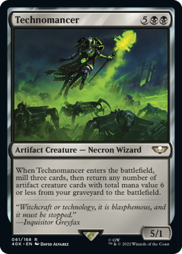 Technomancer - Warhammer 40000 Commander Spoiler