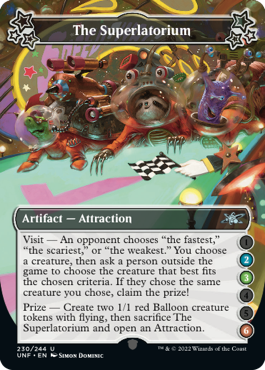 The Superlatorium 1 - Unfinity Spoiler