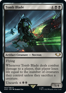 Tomb Blade - Warhammer 40000 Commander Spoiler