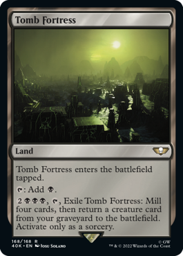 Tomb Fortress - Warhammer 40000 Commander Spoiler