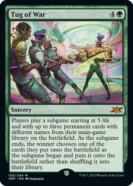 Tug of War - Unfinity Spoiler