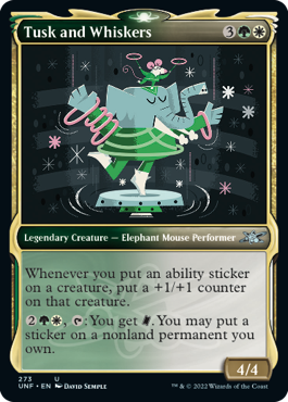Tusk and Whiskers (Variant) - Unfinity Spoiler