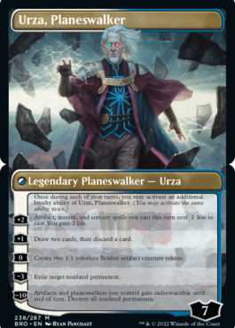 Urza, Planeswalker - The Brothers' War Spoiler