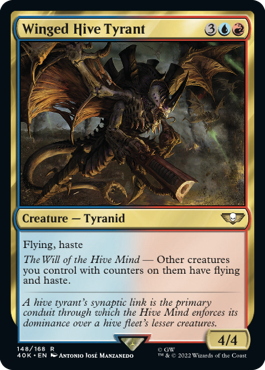 Winged Hive Tyrant - Warhammer 40000 Commander Spoiler