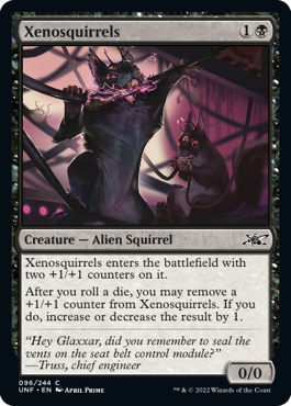 Xenosquirrels - Unfinity Spoiler